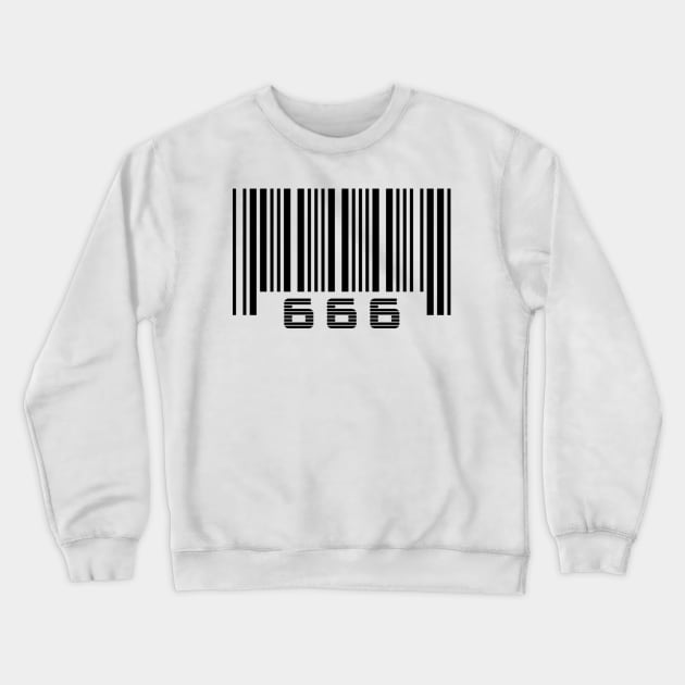 evil barcode Crewneck Sweatshirt by piXel